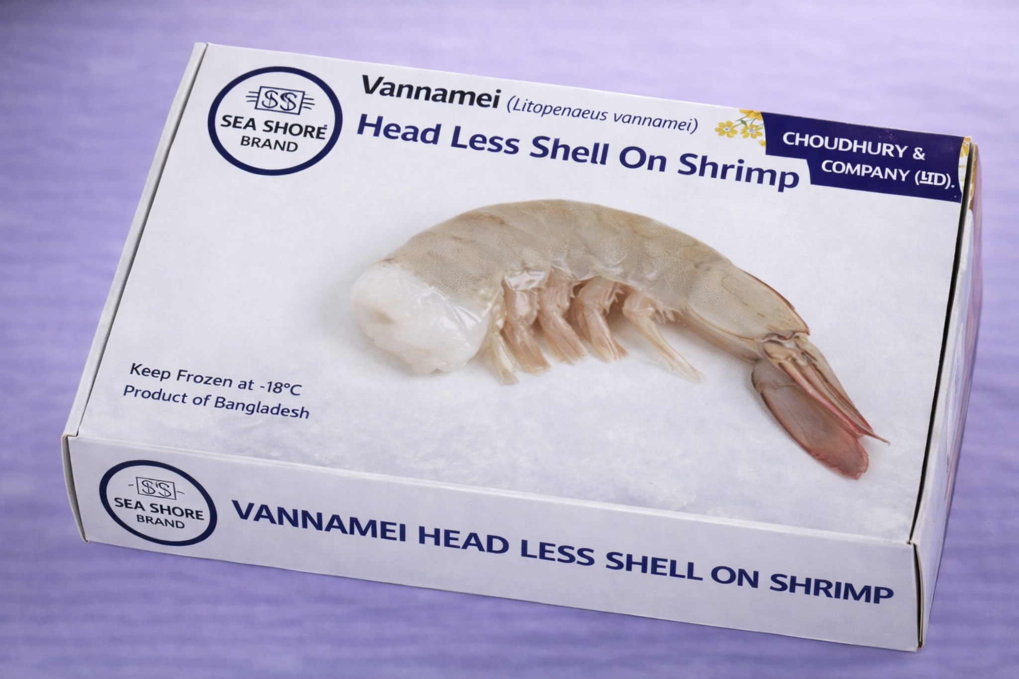 Vannamei Head Less Shell On Shrimp