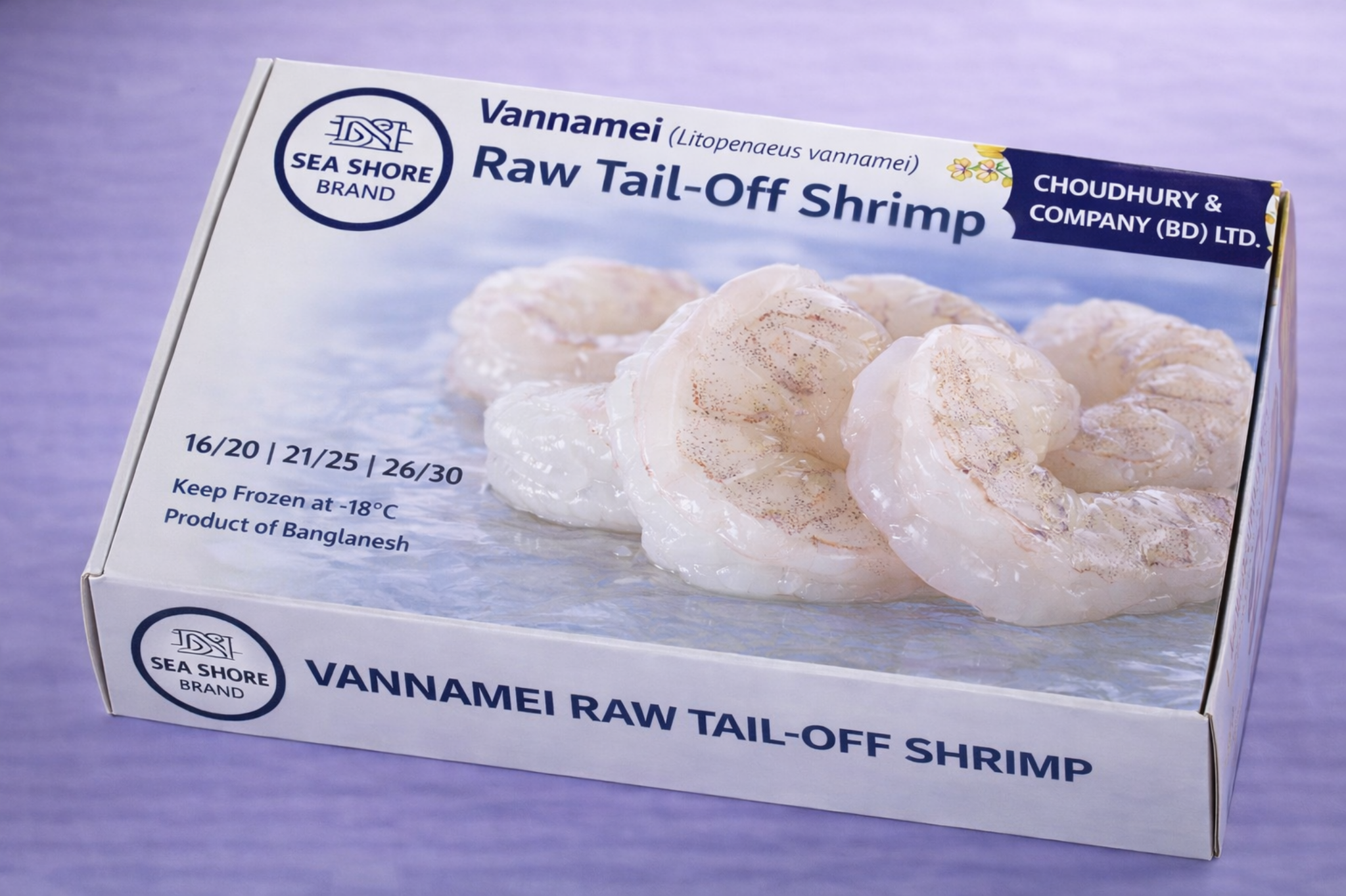 Vannamei Raw Tail-Off Shrimp