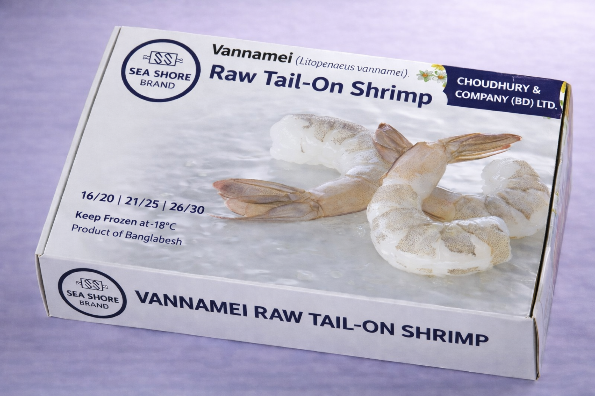 Vannamei Raw Tail-On Shrimp